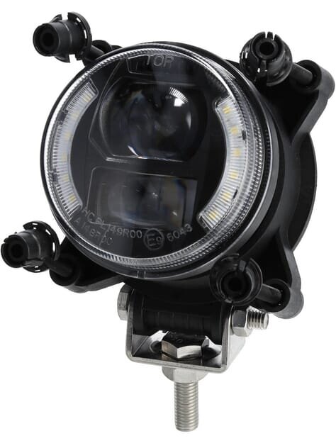 Žibintas LED, 30/5W, apvalus, 10-30V, Ø90mm, artimosios šviesos, gabaritinės šviesos, H9 jungtis, Kramp Žibintas LED, 30/5W, apvalus, 10-30V, Ø90mm, artimosios šviesos, gabaritinės šviesos, H9 jungtis, Kramp