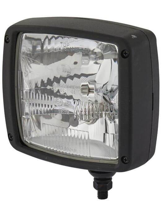 Žibintas halogeninis, stačiakampis, 12 V, skaidrus/geltonas, tvirtinamas varžtais, "Hella Žibintas halogeninis, stačiakampis, 12 V, skaidrus/geltonas, tvirtinamas varžtais, "Hella