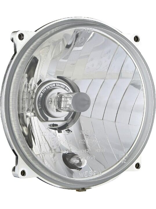 Žibintas halogeninis, apvalus, 12/24V, 139x139mm, Kramp Žibintas halogeninis, apvalus, 12/24V, 139x139mm, Kramp