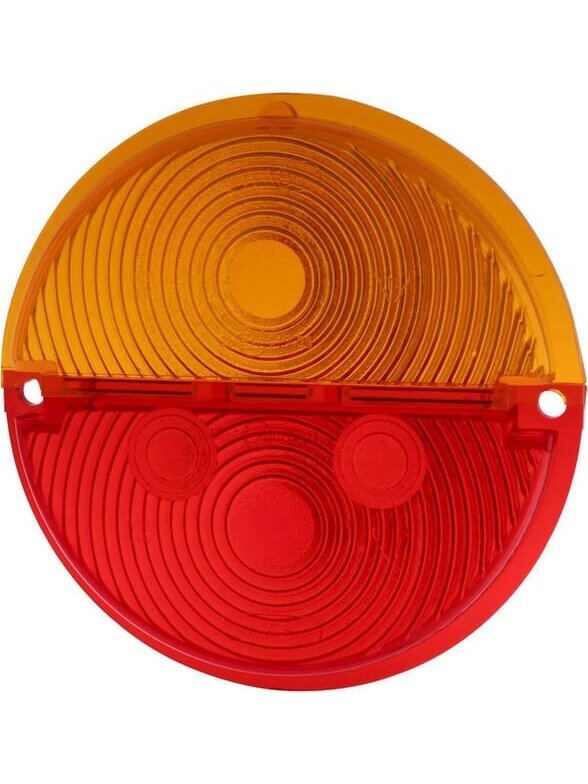 Žibinto gaubtas, gintarinės/raudonos spalvos Ø132mm galinis Waś Žibinto gaubtas, gintarinės/raudonos spalvos Ø132mm galinis Waś