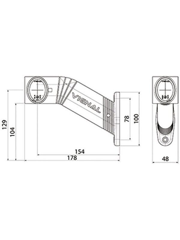 Žibintai LH LED, apvalūs, 12/24V, balti/raudoni/juodos spalvos, tvirtinami varžtais, 178x48xAMP SuperSeal 2 kontaktų, Vignal 1 Žibintai LH LED, apvalūs, 12/24V, balti/raudoni/juodos spalvos, tvirtinami varžtais, 178x48xAMP SuperSeal 2 kontaktų, Vignal 1