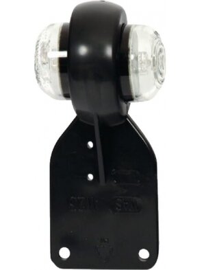 Žymeklio lemputė LED, apvali, 12/24V, skaidri, tvirtinama varžtais, 100x52mm, Waś 2 Žymeklio lemputė LED, apvali, 12/24V, skaidri, tvirtinama varžtais, 100x52mm, Waś 2