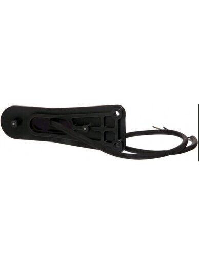 Žymėjimo lemputė LED, 0,8/1,7 W, stačiakampė, 12-24 V, raudona/balta, 139x35x35 mm, 4 LED, Kramp 1 Žymėjimo lemputė LED, 0,8/1,7 W, stačiakampė, 12-24 V, raudona/balta, 139x35x35 mm, 4 LED, Kramp 1