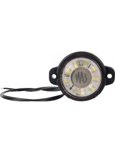 Žymeklio lemputė LED, citrina, 12/24V, balta, tvirtinama varžtais, 80x60mm, Waś Žymeklio lemputė LED, citrina, 12/24V, balta, tvirtinama varžtais, 80x60mm, Waś