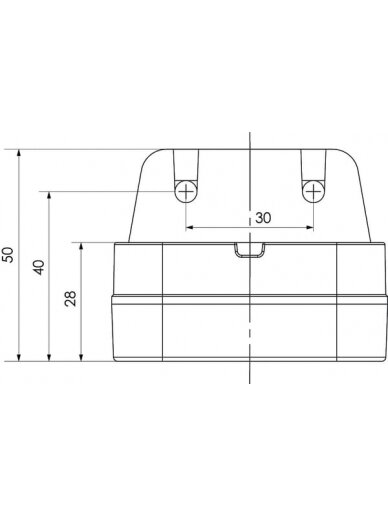 Žymeklio lemputė LED, kvadratinė, 12-24 V, 65x65x28 mm, Kramp 3 Žymeklio lemputė LED, kvadratinė, 12-24 V, 65x65x28 mm, Kramp 3