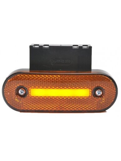 Žymeklis LED, su krypties indikatoriumi, stačiakampis, 12-24 V, 115,3x41,3x20 mm, Kramp 1