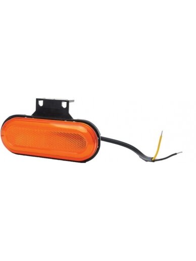 Žymeklis LED, su krypties indikatoriumi, stačiakampis, 12-24 V, 124x49x20 mm, Kramp 4 Žymeklis LED, su krypties indikatoriumi, stačiakampis, 12-24 V, 124x49x20 mm, Kramp 4