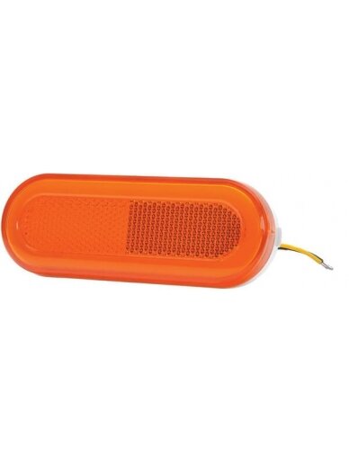 Žymeklis LED, su krypties indikatoriumi, stačiakampis, 12-24 V, 124x49x20 mm, Kramp 7 Žymeklis LED, su krypties indikatoriumi, stačiakampis, 12-24 V, 124x49x20 mm, Kramp 7