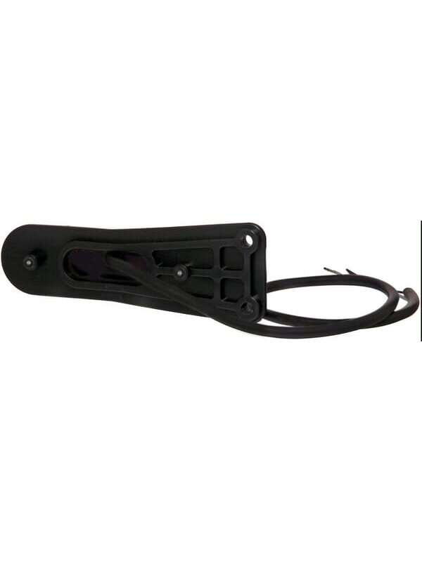 Žymėjimo lemputė LED, 0,8/1,7 W, stačiakampė, 12-24 V, raudona/balta, 139x35x35 mm, 4 LED, Kramp 1