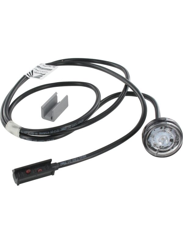 Žymeklio lemputė LED, apvali, 12/24 V, balta, tvirtinama varžtais, "Monopoint II", "Aspöck 1 Žymeklio lemputė LED, apvali, 12/24 V, balta, tvirtinama varžtais, "Monopoint II", "Aspöck 1