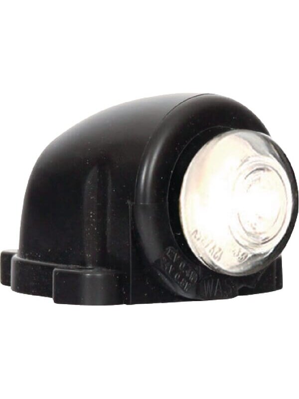 Žymeklio lemputė LED, apvali, 12/24V, balta, tvirtinama varžtais, 57,5x42x76 mm, Waś 2 Žymeklio lemputė LED, apvali, 12/24V, balta, tvirtinama varžtais, 57,5x42x76 mm, Waś 2