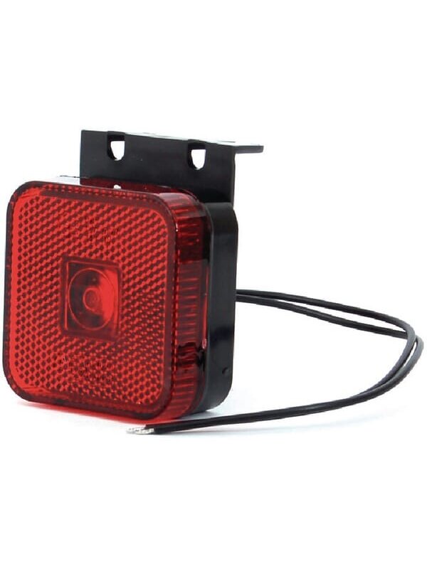 Žymeklio lemputė LED, kvadratinė, 12-24 V, 65x65x28 mm, Kramp Žymeklio lemputė LED, kvadratinė, 12-24 V, 65x65x28 mm, Kramp