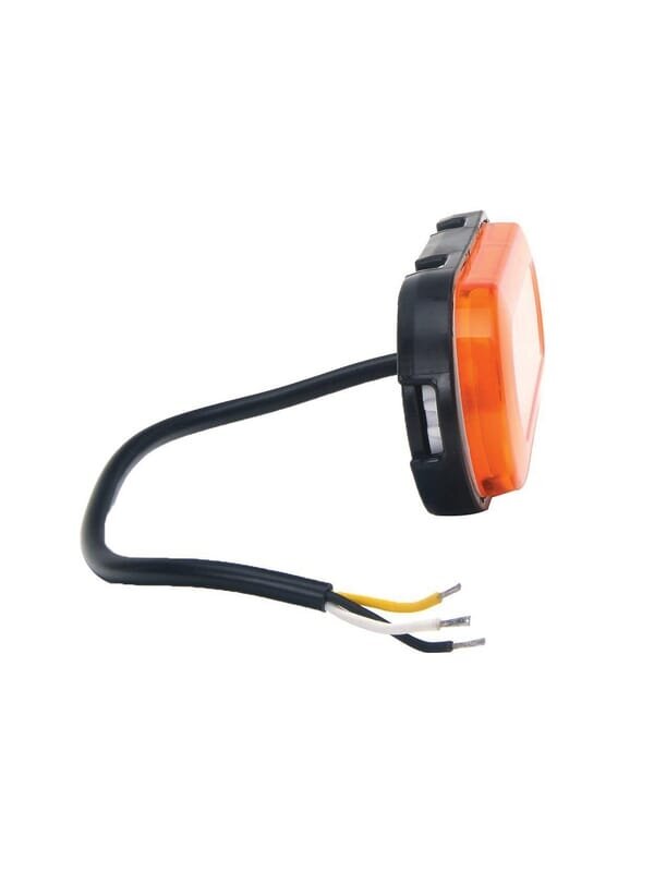 Žymeklis LED, su krypties indikatoriumi, stačiakampis, 12-24 V, 124x49x20 mm, Kramp 1 Žymeklis LED, su krypties indikatoriumi, stačiakampis, 12-24 V, 124x49x20 mm, Kramp 1